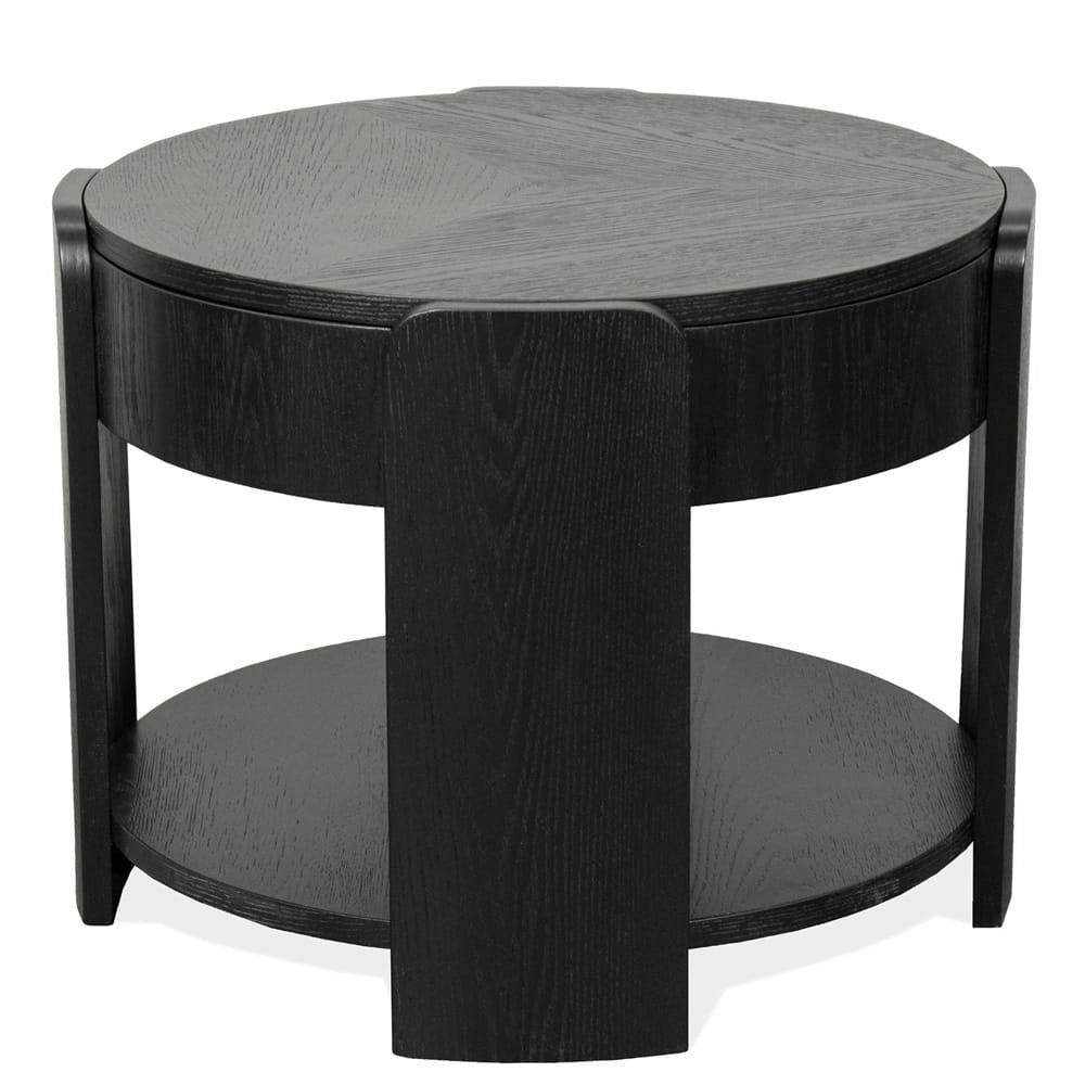 Riverside Furniture - Jaylon - 24in Lift Lid Cocktal Tbl - Midnight Oak - 31302 view 2