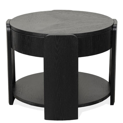 Riverside Furniture - Jaylon - 24in Lift Lid Cocktal Tbl - Midnight Oak - 31302 view 2