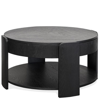 Riverside Furniture - Jaylon - 34in Lift Lid Cocktal Tbl - Midnight Oak - 31301 view 5