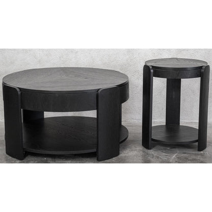 Riverside Furniture - Jaylon - End Table - Midnight Oak - 31309 view 6