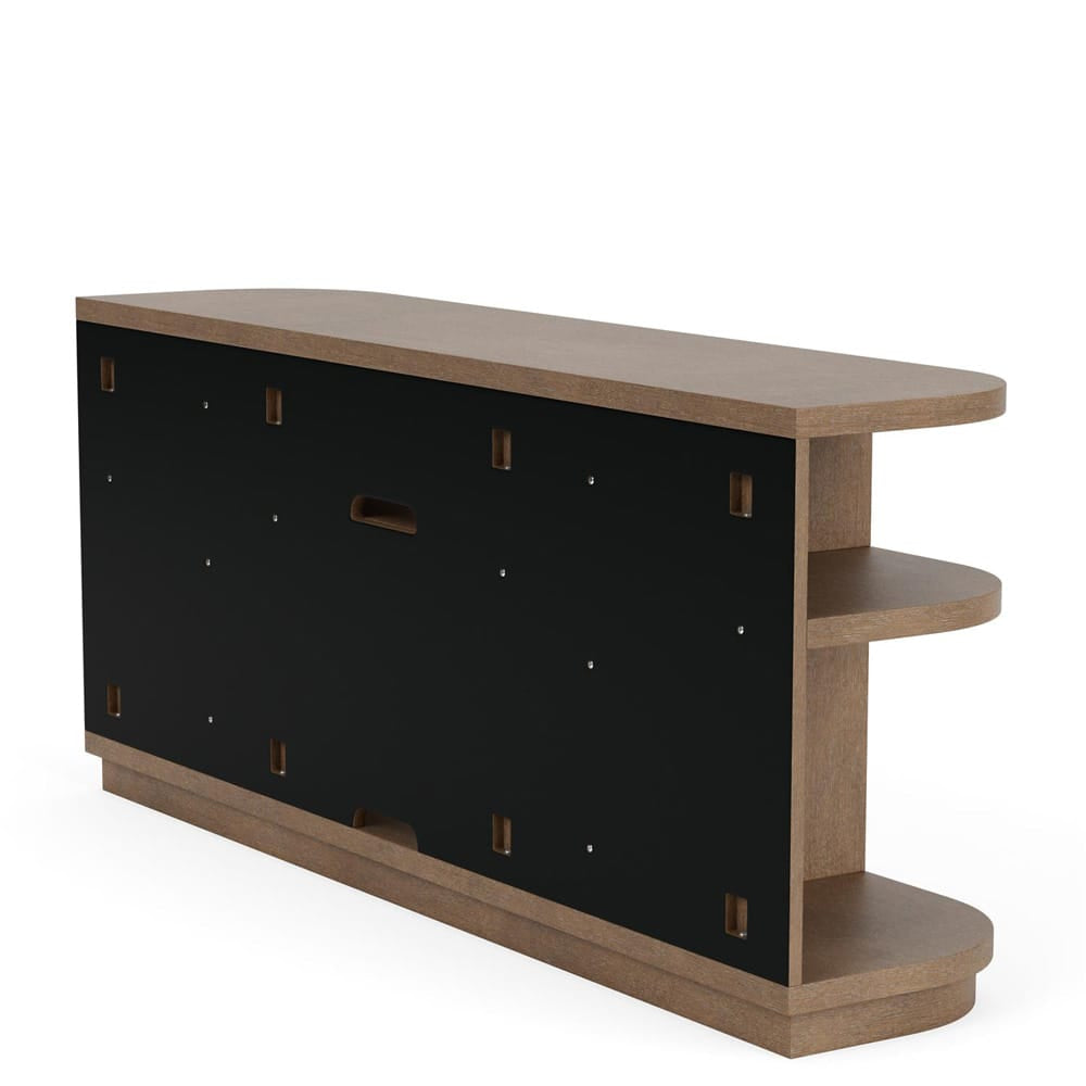 Riverside Furniture - Landry - Sofa Table - Casual Mink - 18815 view 5