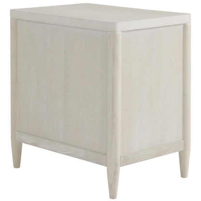 Riverside Furniture - Maren - Chairside Table - White Sand - 18212 view 3