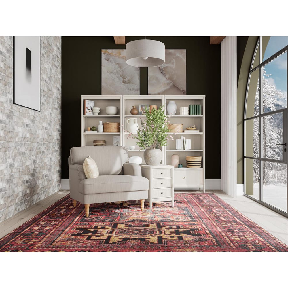 Riverside Furniture - Maren - Chairside Table - White Sand - 18212 view 10