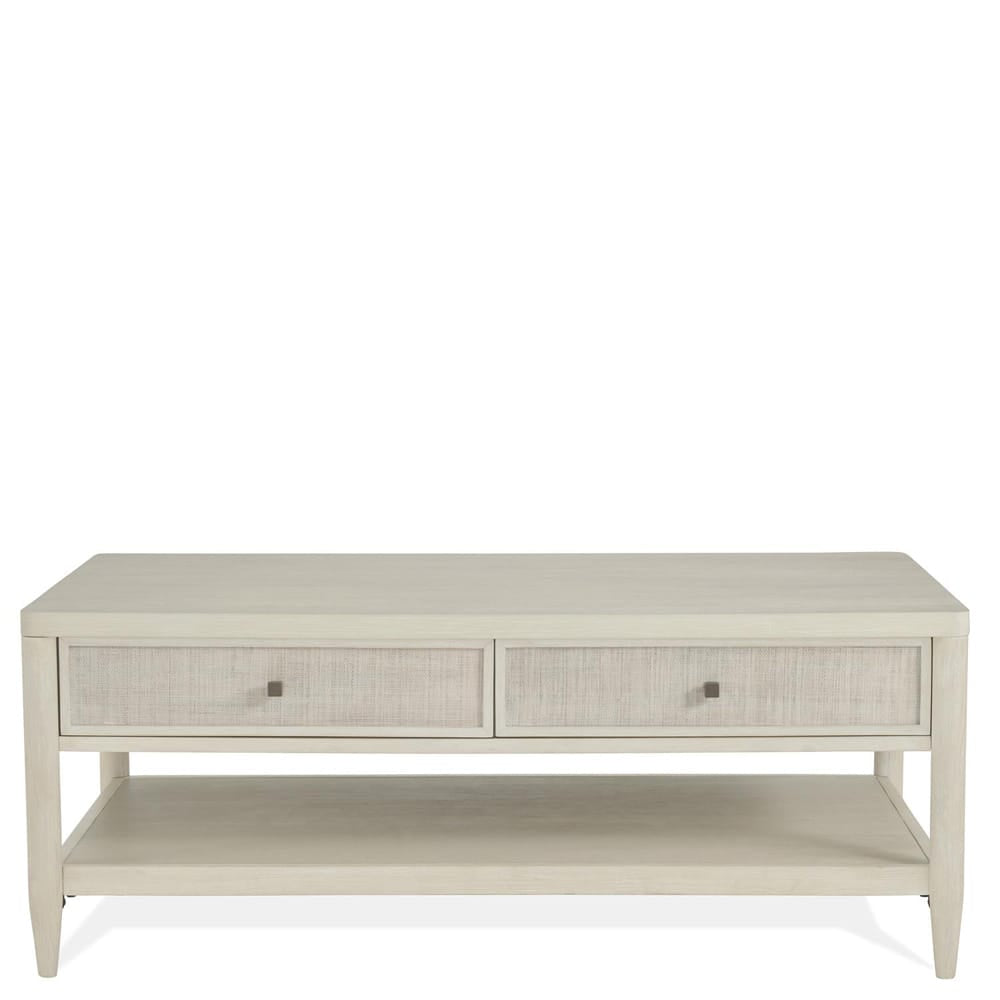 Riverside Furniture - Maren - Cocktail Table - White Sand - 18202 view 2
