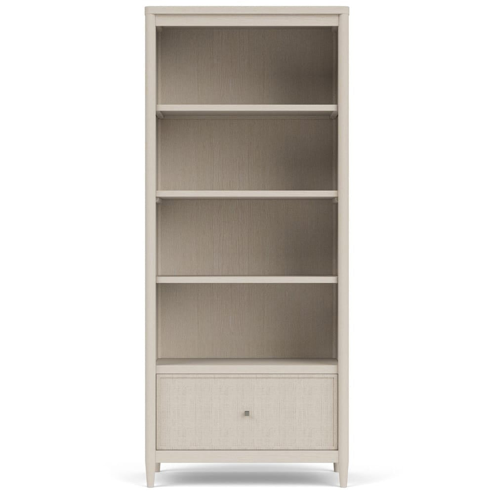 Riverside Furniture - Maren - Drawer Bookcase - White Sand - 18237 view 2