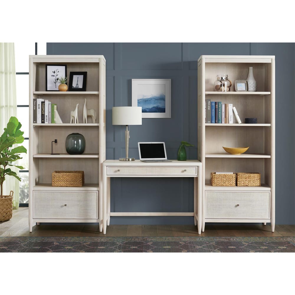 Riverside Furniture - Maren - Drawer Bookcase - White Sand - 18237 view 6