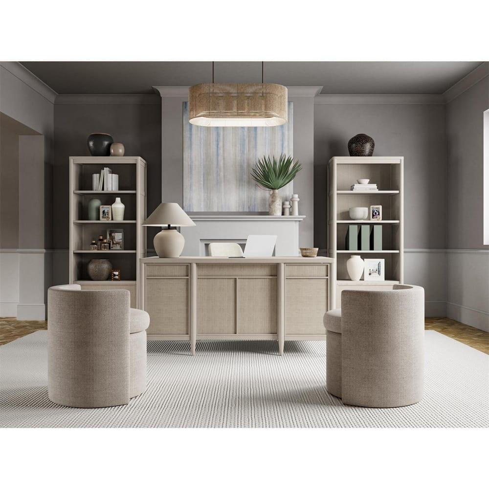 Riverside Furniture - Maren - Drawer Bookcase - White Sand - 18237 view 9