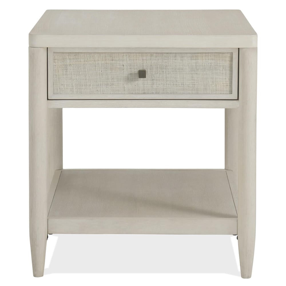 Riverside Furniture - Maren - End Table - White Sand - 18209 view 2