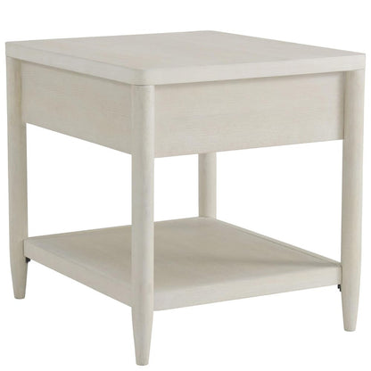 Riverside Furniture - Maren - End Table - White Sand - 18209 view 3