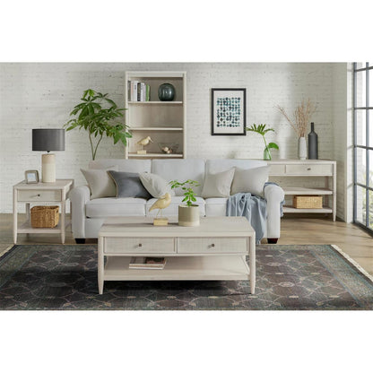 Riverside Furniture - Maren - End Table - White Sand - 18209 view 6