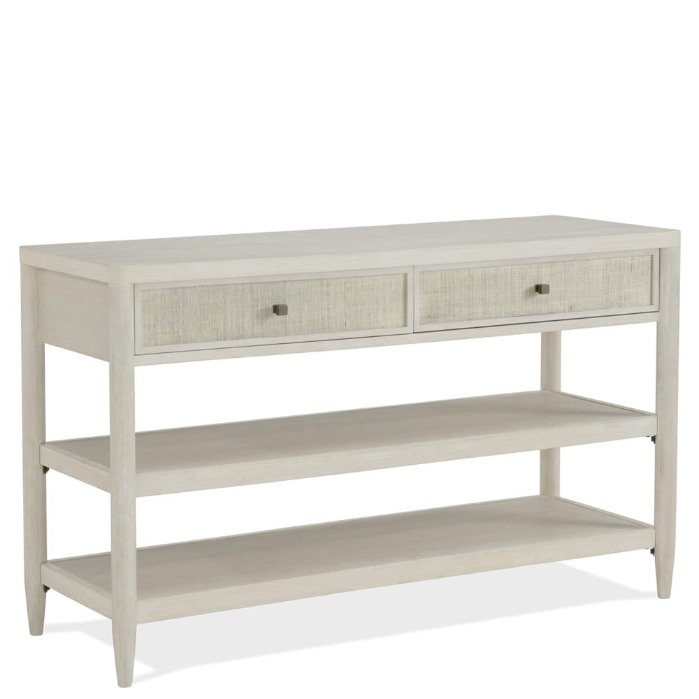 Riverside Furniture - Maren - Sofa Table - White Sand - 18215 view 1