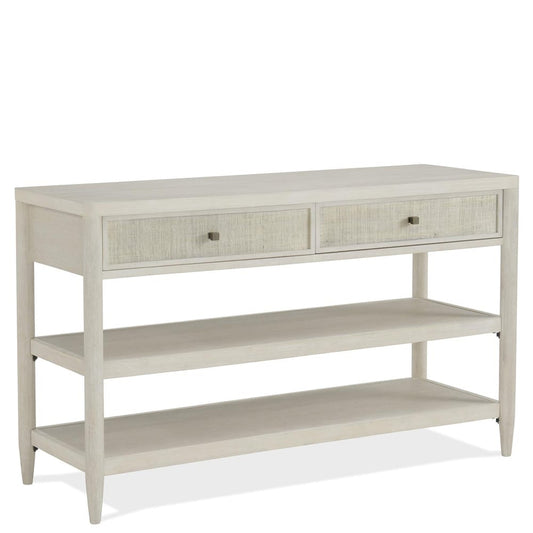 Riverside Furniture - Maren - Sofa Table - White Sand - 18215 view 1