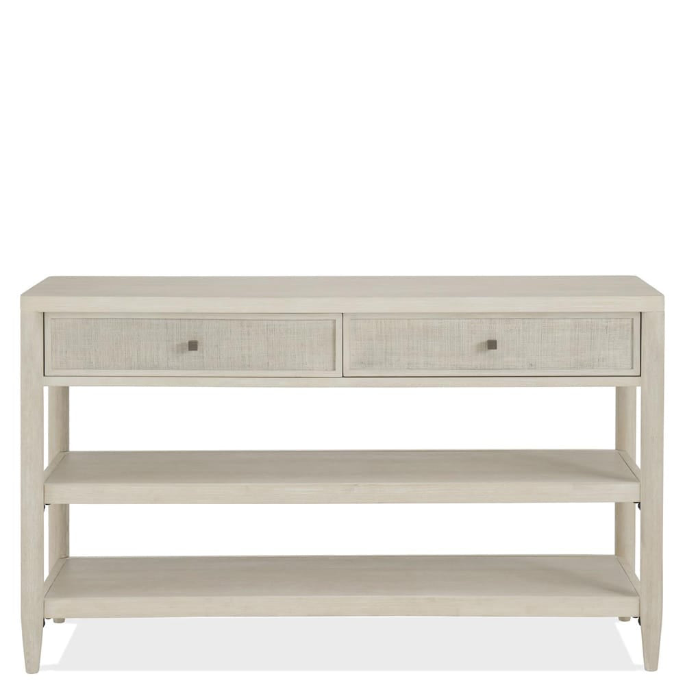 Riverside Furniture - Maren - Sofa Table - White Sand - 18215 view 2