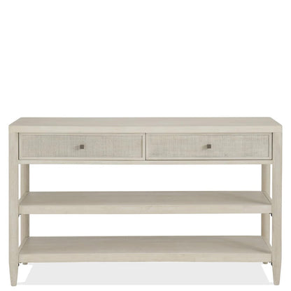 Riverside Furniture - Maren - Sofa Table - White Sand - 18215 view 2