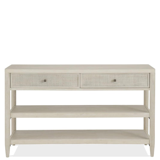 Riverside Furniture - Maren - Sofa Table - White Sand - 18215 view 2
