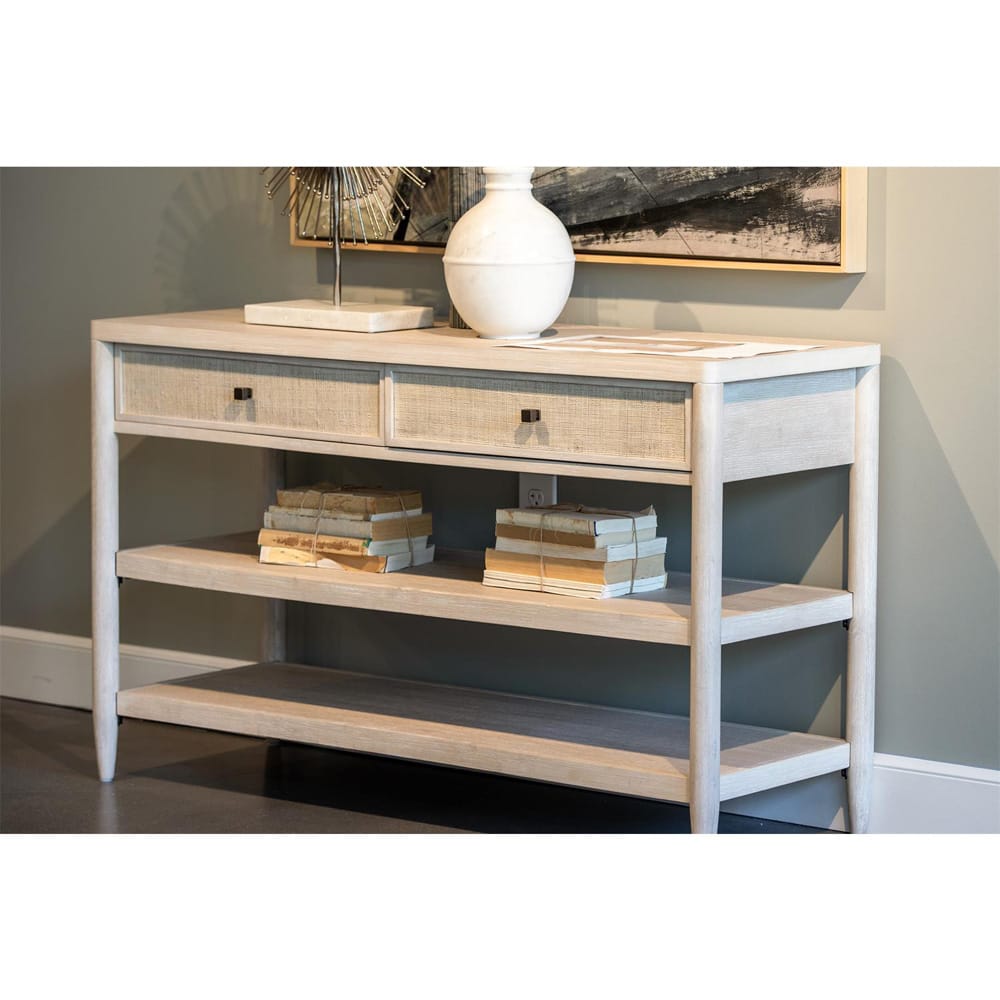 Riverside Furniture - Maren - Sofa Table - White Sand - 18215 view 6