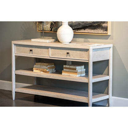 Riverside Furniture - Maren - Sofa Table - White Sand - 18215 view 6