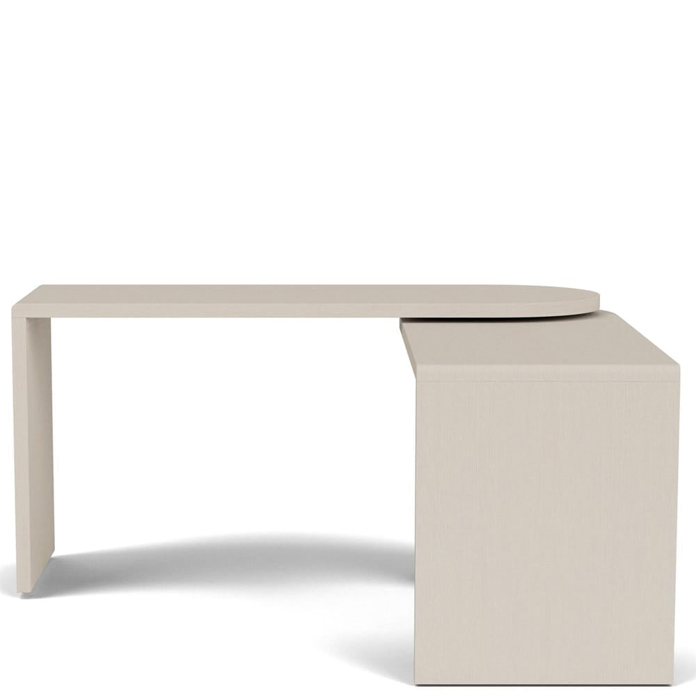 Riverside Furniture - Maren - Swivel Desk  - White Sand view 5