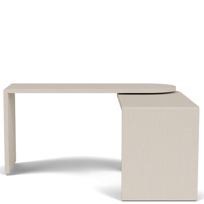 Riverside Furniture - Maren - Swivel Desk  - White Sand view 5