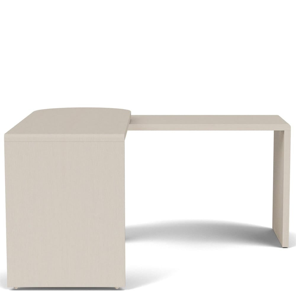 Riverside Furniture - Maren - Swivel Desk  - White Sand view 9