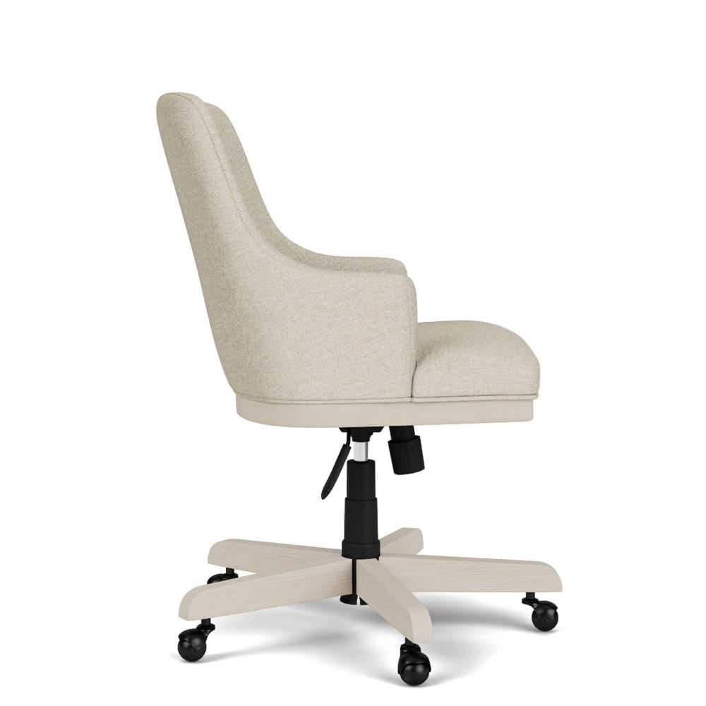 Riverside Furniture - Maren - Uph Desk Chair - White Sand - 18238 view 3