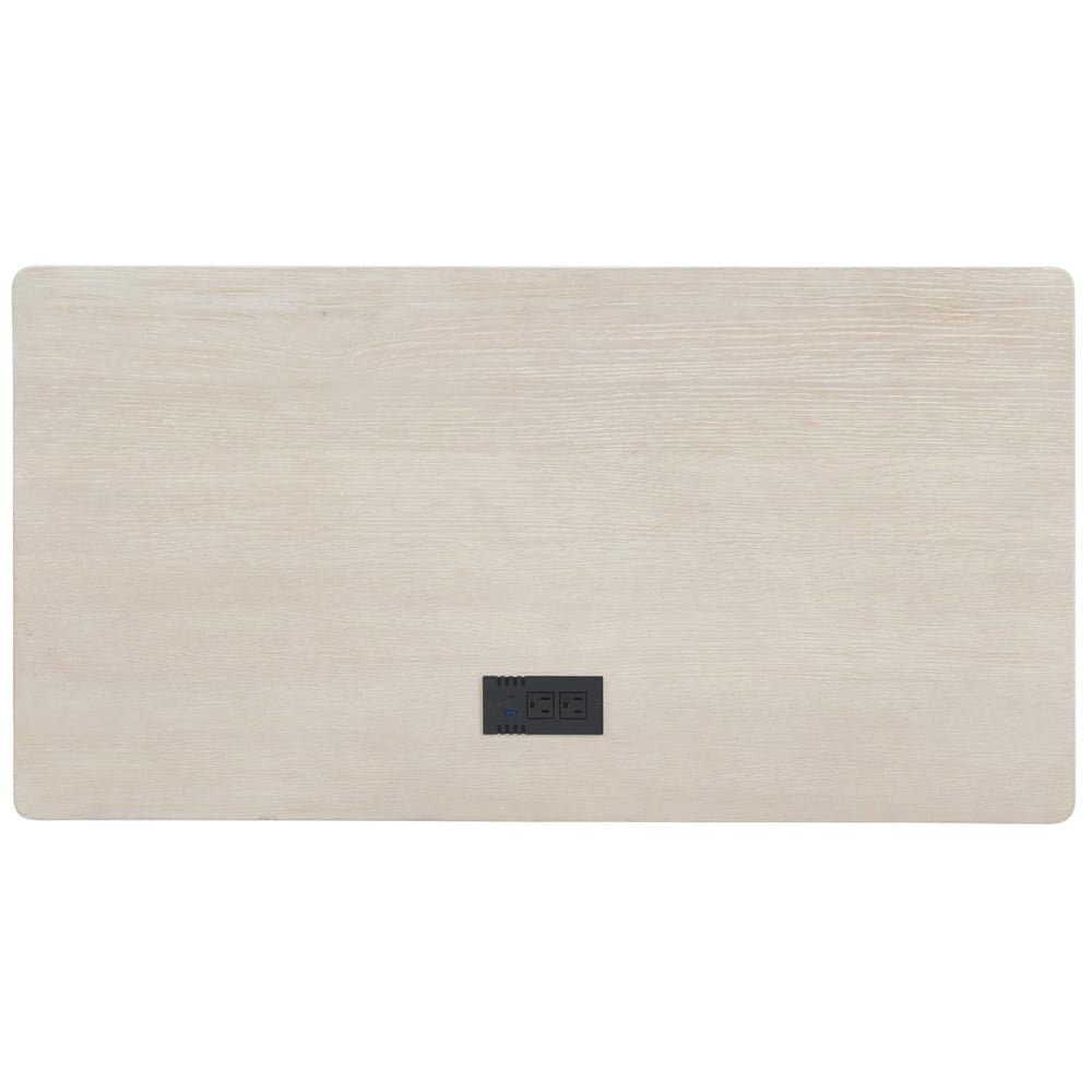 Riverside Furniture - Maren - Writing Desk - White Sand - 18230 view 8