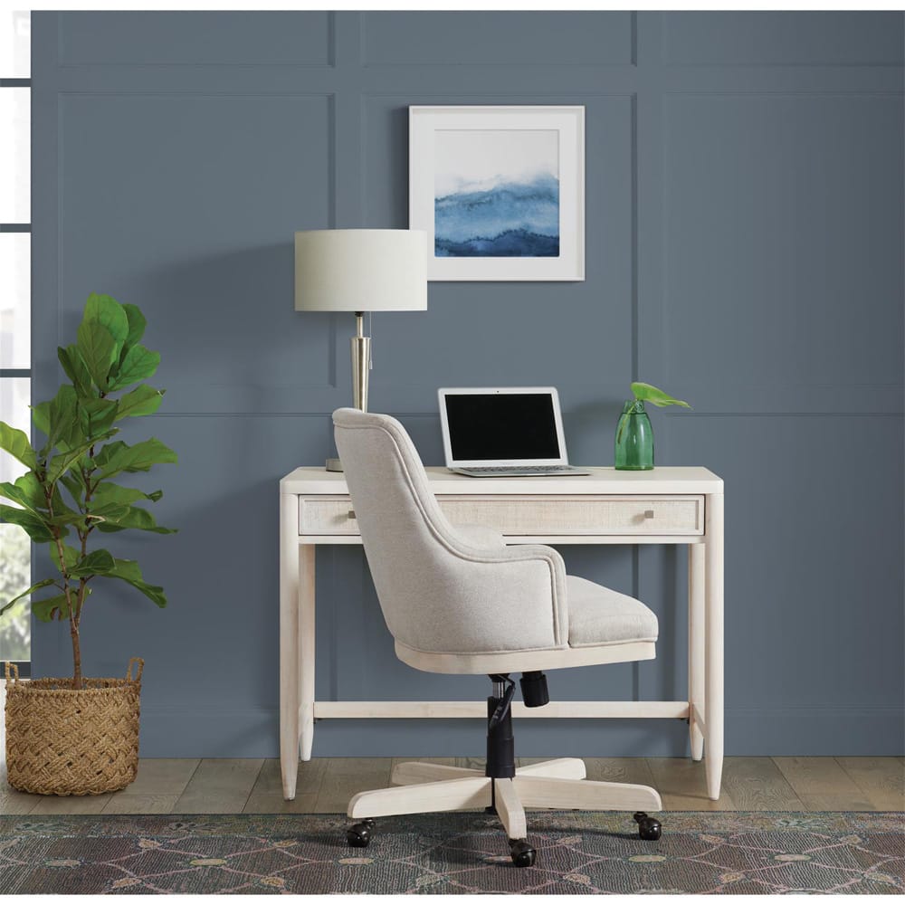 Riverside Furniture - Maren - Writing Desk - White Sand - 18230 view 11