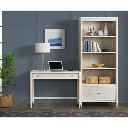 Riverside Furniture - Maren - Writing Desk - White Sand - 18230 view 12