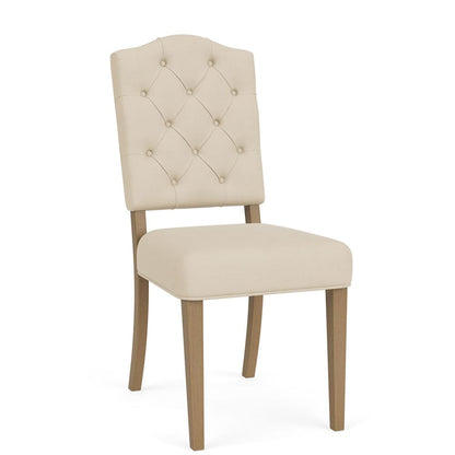 Riverside Furniture - Mix-N-Match Chairs - Buton Tuft Uph Chr 2in-Iv - Ivory - 92630 view 1