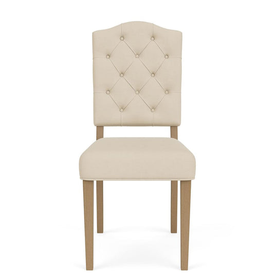 Riverside Furniture - Mix-N-Match Chairs - Buton Tuft Uph Chr 2in-Iv - Ivory - 92630 view 2