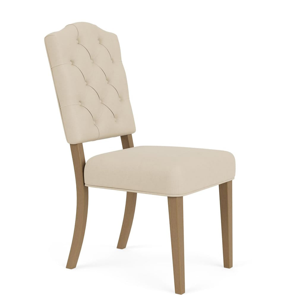 Riverside Furniture - Mix-N-Match Chairs - Buton Tuft Uph Chr 2in-Iv - Ivory - 92630 view 3