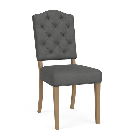 Riverside Furniture - Mix-N-Match Chairs - Buton Tuft Uph Chr 2in-Sl - Slate - 92632 view 1