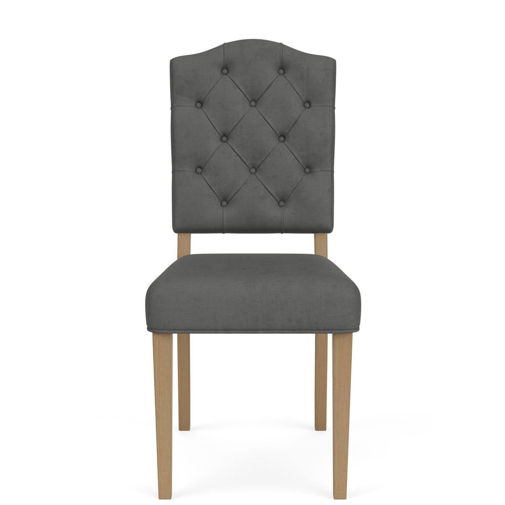 Riverside Furniture - Mix-N-Match Chairs - Buton Tuft Uph Chr 2in-Sl - Slate - 92632 view 2