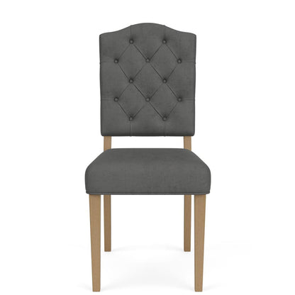 Riverside Furniture - Mix-N-Match Chairs - Buton Tuft Uph Chr 2in-Sl - Slate - 92632 view 2