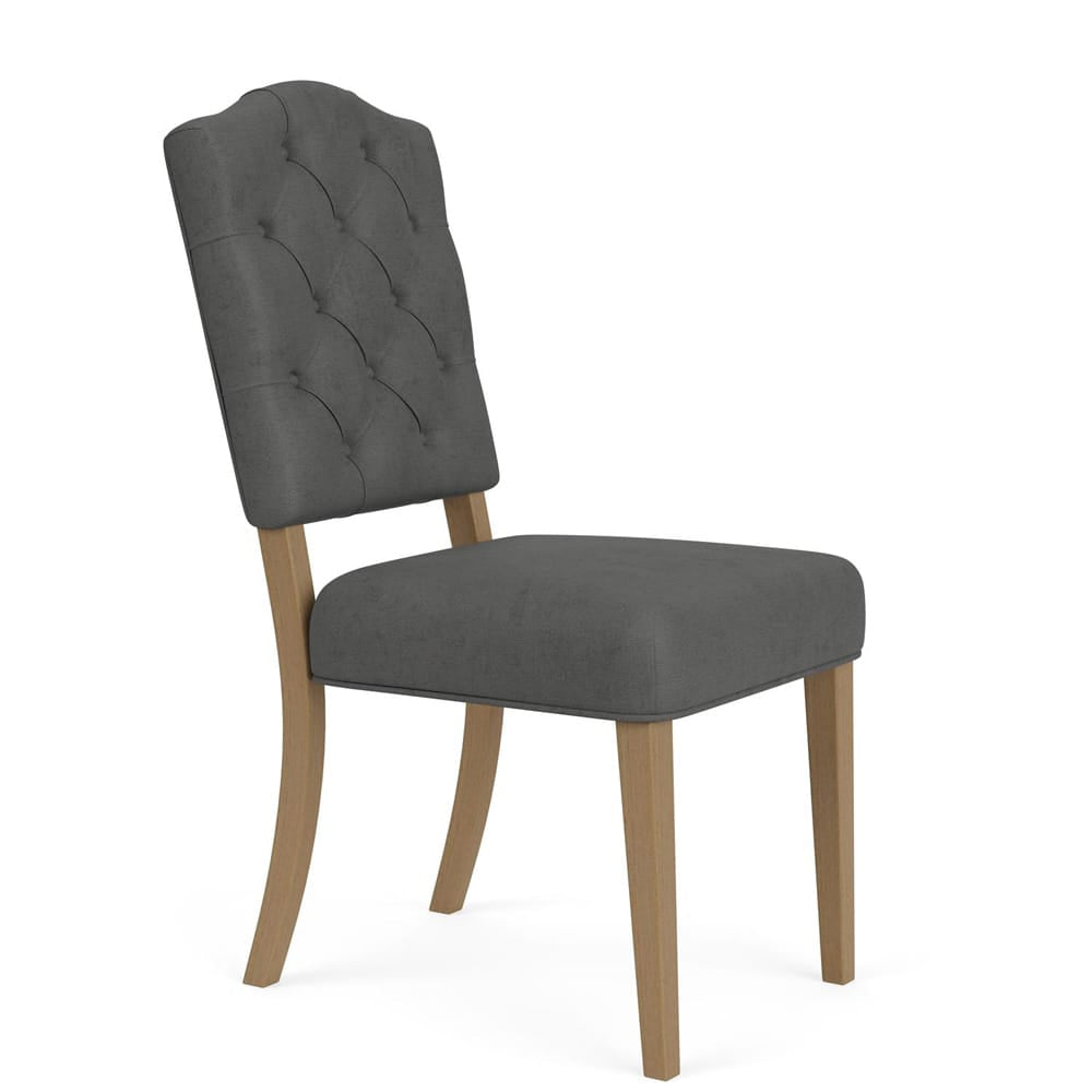 Riverside Furniture - Mix-N-Match Chairs - Buton Tuft Uph Chr 2in-Sl - Slate - 92632 view 3