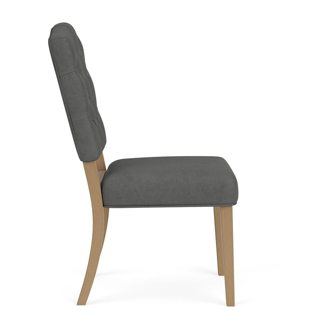Riverside Furniture - Mix-N-Match Chairs - Buton Tuft Uph Chr 2in-Sl - Slate - 92632 view 4