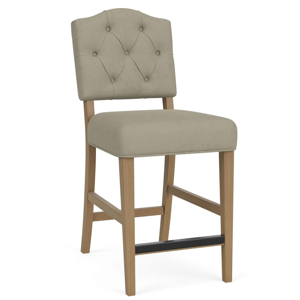 Riverside Furniture - Mix-N-Match Chairs - Buton Tuft Uph Stl 2in-Sd - Sand - 92636 view 1