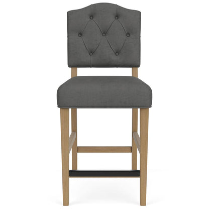 Riverside Furniture - Mix-N-Match Chairs - Buton Tuft Uph Stl 2in-Sl - Slate - 92637 view 2