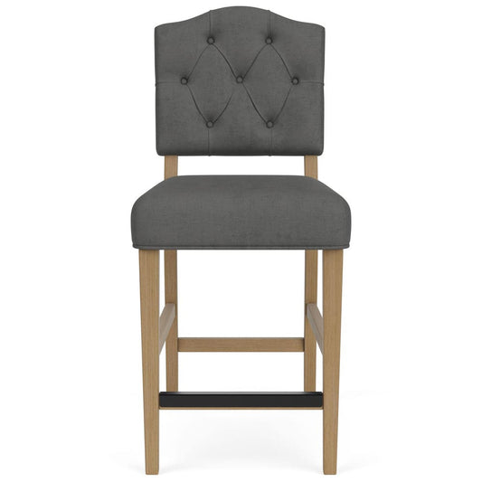 Riverside Furniture - Mix-N-Match Chairs - Buton Tuft Uph Stl 2in-Sl - Slate - 92637 view 2