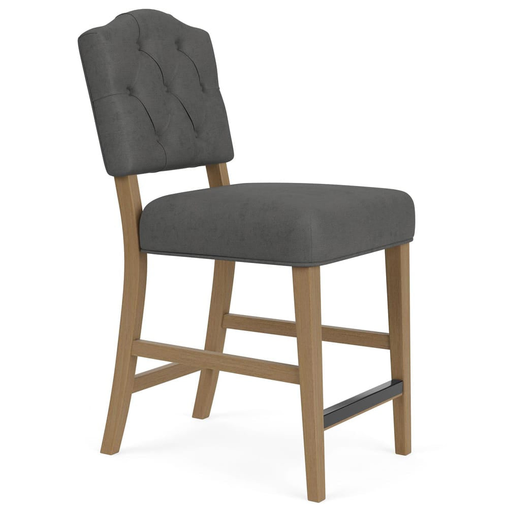 Riverside Furniture - Mix-N-Match Chairs - Buton Tuft Uph Stl 2in-Sl - Slate - 92637 view 3