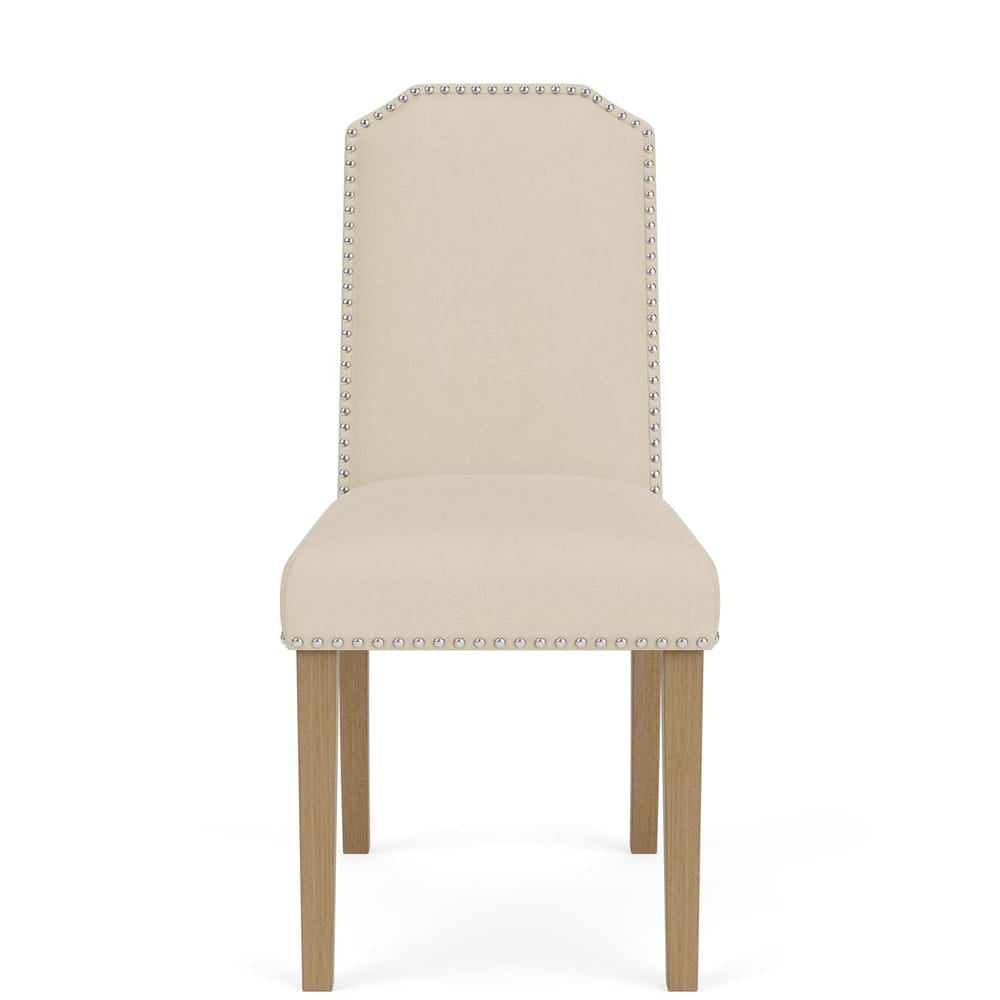 Riverside Furniture - Mix-N-Match Chairs - Cliped Top Uph Chr 2in-Iv - Ivory - 92610 view 2