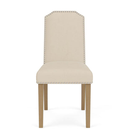 Riverside Furniture - Mix-N-Match Chairs - Cliped Top Uph Chr 2in-Iv - Ivory - 92610 view 2