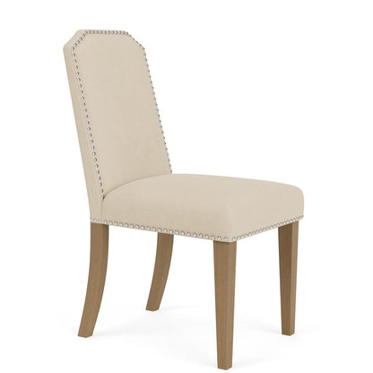 Riverside Furniture - Mix-N-Match Chairs - Cliped Top Uph Chr 2in-Iv - Ivory - 92610 view 3