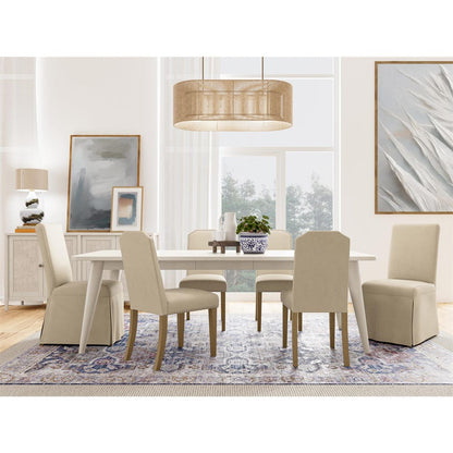 Riverside Furniture - Mix-N-Match Chairs - Cliped Top Uph Chr 2in-Iv - Ivory - 92610 view 8