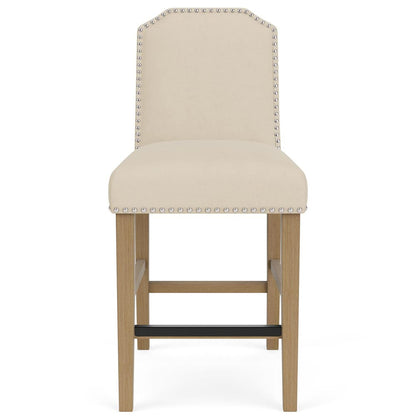 Riverside Furniture - Mix-N-Match Chairs - Cliped Top Uph Stl 2in-Iv - Ivory - 92615 view 2