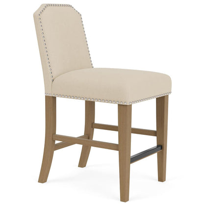Riverside Furniture - Mix-N-Match Chairs - Cliped Top Uph Stl 2in-Iv - Ivory - 92615 view 3