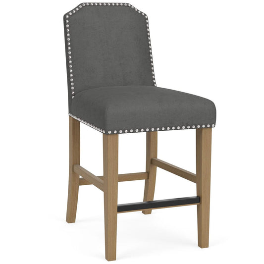 Riverside Furniture - Mix-N-Match Chairs - Cliped Top Uph Stl 2in-Sl - Slate - 92617 view 1