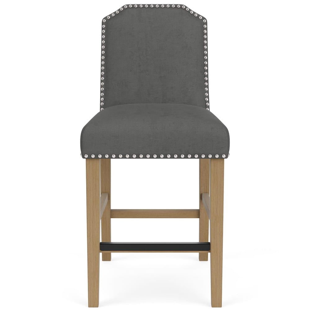 Riverside Furniture - Mix-N-Match Chairs - Cliped Top Uph Stl 2in-Sl - Slate - 92617 view 2