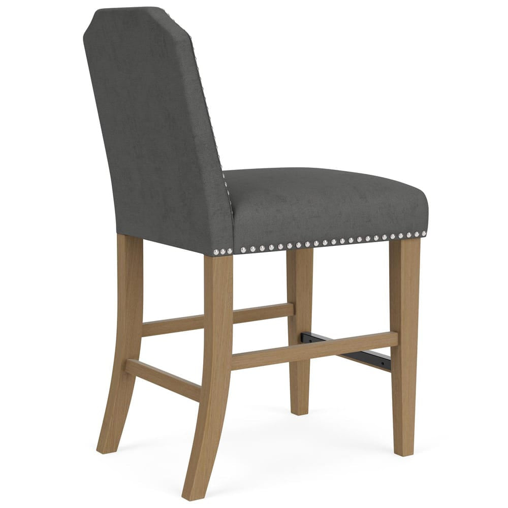 Riverside Furniture - Mix-N-Match Chairs - Cliped Top Uph Stl 2in-Sl - Slate - 92617 view 6