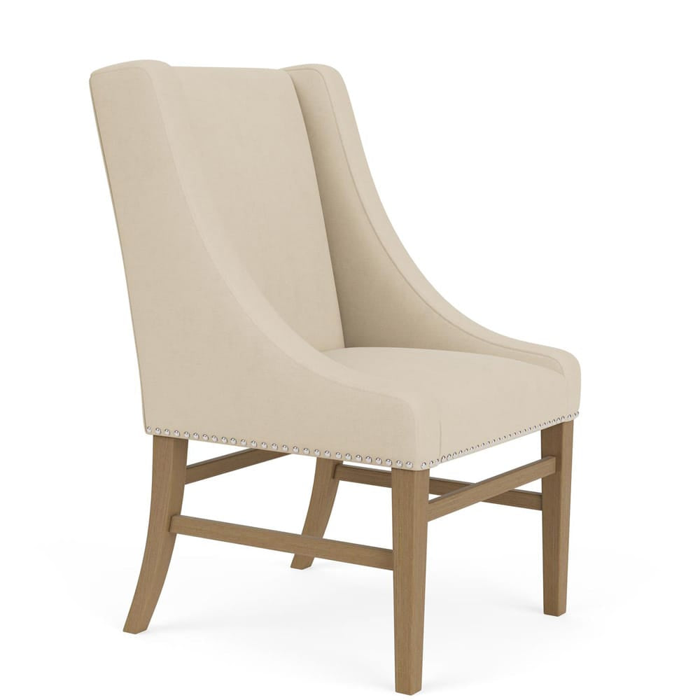 Riverside Furniture - Mix-N-Match Chairs - Host Uph Chair (Set of 2) - Ivory - 92640 view 3